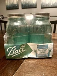 Ball Quart Mason Jars Regular Mouth Collector's Edition 32OZ Blue 4 Pack Usa. Fixed Price $31.99.