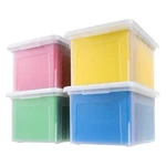 Iris Usa Box, Plastic Organizer With Lids For Letter/legal File, Po.... Fixed Price $74.32.