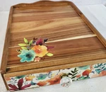 Pioneer Woman Willow Floral Wooden Coffee Pod Drawer Maker Stand Retired. Fixed Price $55.00.