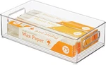 Stackable Fridge Bin - Storage For Freezer Pantry Organization, Clear, Ma. Fixed Price $31.99.