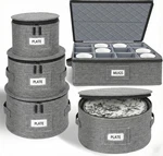 Cirhy China Storage Containers 5-PIECE Set Reinforced Hard-sided Moving Box.... Fixed Price $83.15.