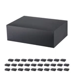 Jinming 30 Gift Boxes 9.5X6.5X3 Inches, Matte Black Bulks For Moth.... Fixed Price $38.80.