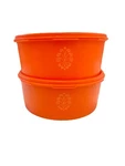 Vintage Tupperware 1204-7 Orange Canister Lid 8"X3" Lot Of. Fixed Price $27.99.