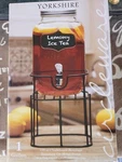 Circleware Yorkshire 1-GALLON Glass Cold Beverage Dispenser-new In Orig Box. Fixed Price $21.00.