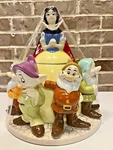 Disney Snow White And The Seven 7 Dwarfs Cookie Jar Large Heavy Nostalgia New. Fixed Price $157.77.