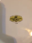 Ekco Eterna Spring Meadow Dish Set, 18 Piece Set! Gold Trimmed!. Fixed Price $100.00.