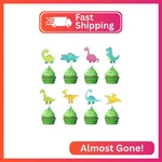 Arthsdite 48PCS Dinosaur Cupcake Toppers Roar Picks. Fixed Price $12.83.