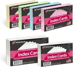 Kaisa Index Cards - 3"X5" & 4"X6" Mixed, 3X5+4X6, Colored+white 6PK. Fixed Price $23.23.
