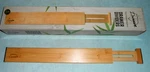 Pkg Of 6 Adjustable Bamboo Drawer Dividers Expandable (2 3/8" 17.5"-21.5"). Fixed Price $13.75.