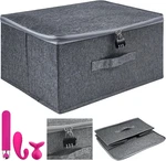 Discreet Lockable Adult Toy Bag Storage ORGANIZER,15.8"X11.8"X8.3". Fixed Price $29.99.