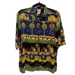 Vintage Caliche Collection Size Large Cottagecore Duck Tree Top Button Up Whimsy. Fixed Price $14.49.
