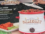 Gameday Sports Fan 4 Qt Slow Cooker Star Crock Pot Football Party. Fixed Price $29.99.