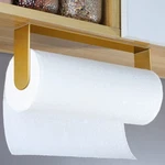Yigii Adhesive Paper Towel Holder Under Cabinet - Single Hand 11.2 Inch, Gold. Fixed Price $22.96.