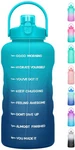Hydropal Gallon 128OZ Water Bottle With Straw & 2-IN-1 Lid Bpa Free Gym Jug. Fixed Price $35.62.