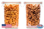 Weck 743 Mold Sourdough Starter Wide Mouth Canning Storage 2 Glass Lids. Fixed Price $62.62.
