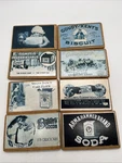 Vintage Wooden Refrigerator Magnets Advertising Towle Syrup Bakers Cocoa Lot 8. Fixed Price $16.11.