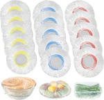 Plastic Bowl Covers Elastic Reusable Fresh Keeping Standard, Transparent. Fixed Price $14.02.