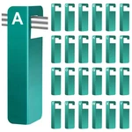 25 Pcs A-y Alphabet Dividers Pvc Hanging Index Tabs With Hooks 6X1.7.... Fixed Price $36.45.