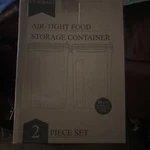 Vtopmart Airtight Food Storage Containers 2 Piece Set. Fixed Price $24.99.
