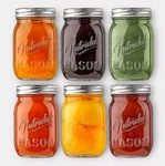 Nutrichef NCMSJ6 Pcs Mason Jars Set. Fixed Price $39.99.