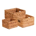 Honey-can-do Banana Leaf Storage Baskets Water Hyacinth Woven Basket,. Fixed Price $39.67.
