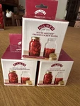 Kilner Preserve Screw Bands 6-PACK Medium 70MM Gold Metal Reusable Qty 18. Fixed Price $20.00.