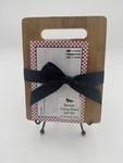 Bamboo Cutting Board Set Brownlow 8" X 6" 0.5" With Recipe Cards. Fixed Price $7.99.