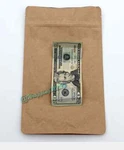 100 -1OZ 16OZ Natural Kraft Pouch Coffee/tea Dry Food Storage Bags Foil. Fixed Price $68.95.