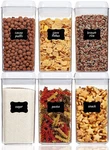 Vtopmart Airtight Food Storage Containers, 6 Pieces Medium Bpa Free. Fixed Price $19.95.