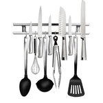 18 Inch Stainless Steel Knife Holder - Wall Mounted By Wellington Wares. Fixed Price $18.99.