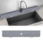 33INCH Kitchen Sink Splash Guard Mat,silicone Material Protects Faucet Handle.... Fixed Price $26.04.