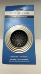Interdesign York Sink Strainer Brushed Stainless Steel Round Silver Black. Fixed Price $6.00.