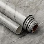 Marble Contact Paper (1 Pack) Premium Peel And Stick 24" X 78" Deep Gray. Fixed Price $59.97.