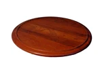 Vintage Teak Lazy Susan 15" Danish Modern Rotating Tray Kalmar Staved Wood. Fixed Price $75.00.