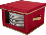 Simplify Holiday Plate Dinnerware Storage Box 12.2 Inch Red. Fixed Price $22.41.
