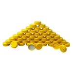 Clearview - 48 Pack, 38MM Yellow Flip Top Honey Bear Replacement Lids Bpa Free. Fixed Price $23.63.