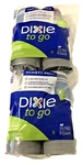 Dixie Go Insulated Hot/cold Paper Cups & Lids 12 Oz 14 Count Lot Of. Fixed Price $11.04.