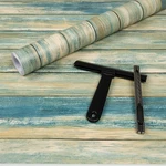 Practicalws Peel And Stick Wallpaper 17.7" X 236.2" Wood Conta.... Fixed Price $31.20.