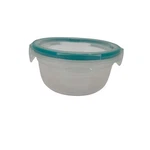 Snapware Bowl 4 Cup Capacity W/teal Lid Plastic Bpa Free Airtight & Leakproof. Fixed Price $7.98.