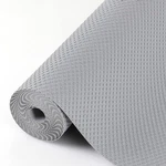 Hersvin 12IN X 20FT Non-adhesive Eva Shelf Liner Kitchen Drawer Mat Cupboard Gra. Fixed Price $25.23.