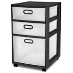 Sterilite Ultra 3 Storage Cart Black: Plastic Utility. Fixed Price $30.99.