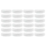 Cornucopia Wide Mouth Plastic Mason Jar Lids 24-PACK Bundle Dozen Unlined W.... Fixed Price $29.85.