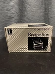 Tamus Clear Acrylic Recipe Box, Vintage New. Fixed Price $24.95.