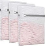 Muchfun 3PCS Durable Honeycomb Mesh Laundry Bags For Delicates 9 X 12 Inches. Fixed Price $8.36.