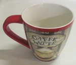 Lang Latte Ceramic Mug Tea Cup "coffee Time" By Lisa Kaus 2015. Fixed Price $7.99.