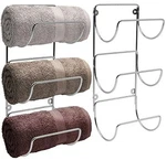 Sorbus Towel-rack Holder Wall Mounted Storage Organizer For Linens Set Of 2. Fixed Price $36.99.