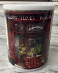 Cypress Home Utensil Crock Kitchen French Flower Shop Cafe Paris Holder. Fixed Price $17.99.