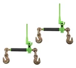 2PK 1/2"-5/8" Hi-viz Folding Handle Ratchet Load Binder W/grab Hook 18100 Lbs. Fixed Price $150.49.