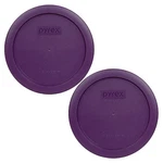 Pyrex 7201-PC 6" Purple Plastic Storage Lid Pack New For 4 Cup Glass Bowl. Fixed Price $10.99.