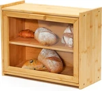Royalhouse Premium Bamboo Double Layer Bread Box With Clear Window,. Fixed Price $40.98.